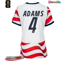 Stany Zjednoczone Tyler Adams #4 Koszulka Podstawowa damskie MŚ 2026 Krótki Rękaw