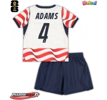Stany Zjednoczone Tyler Adams #4 Koszulka Podstawowa dzieci MŚ 2026 Krótki Rękaw (+ krótkie spodenki)