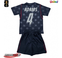 Stany Zjednoczone Tyler Adams #4 Koszulka Wyjazdowa dzieci MŚ 2026 Krótki Rękaw (+ krótkie spodenki)