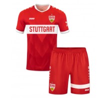 Stuttgart Koszulka Wyjazdowa dzieci 2024-25 Krótki Rękaw (+ krótkie spodenki)