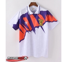 Szkocja 1992 Koszulka Retro Wyjazdowa Krótki Rękaw