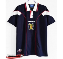 Szkocja 1996-1998 Koszulka Retro Podstawowa Krótki Rękaw