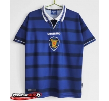 Szkocja 1998-2000 Koszulka Retro Podstawowa Krótki Rękaw