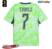 Szwajcaria Breel Embolo #7 Koszulka Wyjazdowa MŚ 2026 Krótki Rękaw