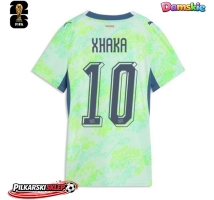 Szwajcaria Granit Xhaka #10 Koszulka Wyjazdowa damskie MŚ 2026 Krótki Rękaw