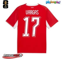 Szwajcaria Ruben Vargas #17 Koszulka Podstawowa MŚ 2026 Krótki Rękaw