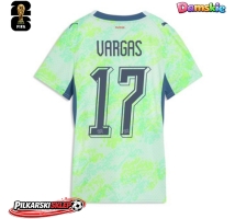 Szwajcaria Ruben Vargas #17 Koszulka Wyjazdowa damskie MŚ 2026 Krótki Rękaw