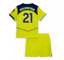 Tottenham Hotspur Dejan Kulusevski #21 Koszulka Trzecia dzieci 2025-26 Krótki Rękaw (+ krótkie spodenki)