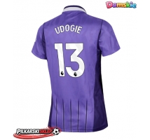 Tottenham Hotspur Destiny Udogie #13 Koszulka Trzecia damskie 2026-27 Krótki Rękaw