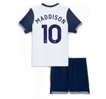 Tottenham Hotspur James Maddison #10 Koszulka Podstawowa dzieci 2024-25 Krótki Rękaw (+ krótkie spodenki)