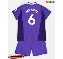 Tottenham Hotspur Jan Paul van Hecke #6 Koszulka Trzecia dzieci 2026-27 Krótki Rękaw (+ krótkie spodenki)
