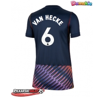 Tottenham Hotspur Jan Paul van Hecke #6 Koszulka Wyjazdowa damskie 2026-27 Krótki Rękaw
