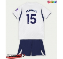 Tottenham Hotspur Lucas Bergvall #15 Koszulka Podstawowa dzieci 2026-27 Krótki Rękaw (+ krótkie spodenki)