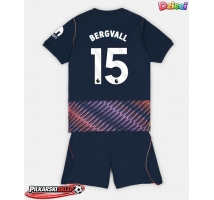 Tottenham Hotspur Lucas Bergvall #15 Koszulka Wyjazdowa dzieci 2026-27 Krótki Rękaw (+ krótkie spodenki)