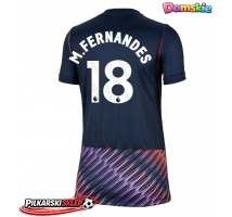 Tottenham Hotspur Mateus Fernandes #18 Koszulka Wyjazdowa damskie 2026-27 Krótki Rękaw