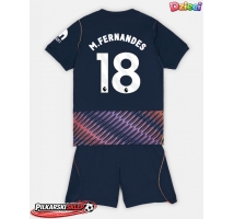 Tottenham Hotspur Mateus Fernandes #18 Koszulka Wyjazdowa dzieci 2026-27 Krótki Rękaw (+ krótkie spodenki)