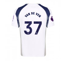 Tottenham Hotspur Micky van de Ven #37 Koszulka Podstawowa 2025-26 Krótki Rękaw
