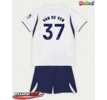 Tottenham Hotspur Micky van de Ven #37 Koszulka Podstawowa dzieci 2026-27 Krótki Rękaw (+ krótkie spodenki)