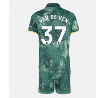 Tottenham Hotspur Micky van de Ven #37 Koszulka Trzecia dzieci 2024-25 Krótki Rękaw (+ krótkie spodenki)