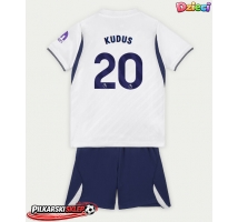 Tottenham Hotspur Mohammed Kudus #20 Koszulka Podstawowa dzieci 2026-27 Krótki Rękaw (+ krótkie spodenki)