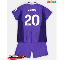 Tottenham Hotspur Mohammed Kudus #20 Koszulka Trzecia dzieci 2026-27 Krótki Rękaw (+ krótkie spodenki)