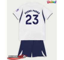 Tottenham Hotspur Pedro Porro #23 Koszulka Podstawowa dzieci 2026-27 Krótki Rękaw (+ krótkie spodenki)