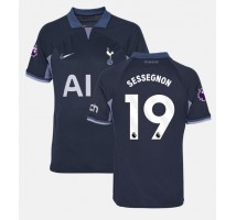 Tottenham Hotspur Ryan Sessegnon #19 Koszulka Wyjazdowa 2023-24 Krótki Rękaw