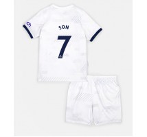 Tottenham Hotspur Son Heung-min #7 Koszulka Podstawowa dzieci 2023-24 Krótki Rękaw (+ krótkie spodenki)