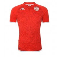 Tunis Koszulka Podstawowa MŚ 2022 Krótki Rękaw