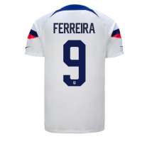 Ujedinjene države Jesus Ferreira #9 Koszulka Podstawowa MŚ 2022 Krótki Rękaw