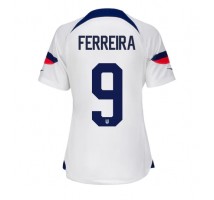 Ujedinjene države Jesus Ferreira #9 Koszulka Podstawowa damskie MŚ 2022 Krótki Rękaw