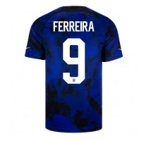 Ujedinjene države Jesus Ferreira #9 Koszulka Wyjazdowa MŚ 2022 Krótki Rękaw