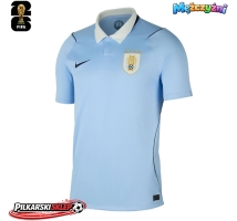 Urugwaj Koszulka Podstawowa MŚ 2026 Krótki Rękaw