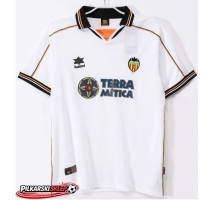 Valencia 1999-2000 Koszulka Retro Podstawowa Krótki Rękaw