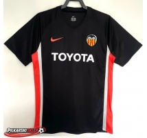 Valencia 2006-2007 Koszulka Retro Wyjazdowa Krótki Rękaw