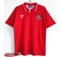 Walia 1992-1993 Koszulka Retro Podstawowa Krótki Rękaw