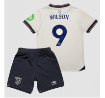 West Ham United Callum Wilson #9 Koszulka Wyjazdowa dzieci 2025-26 Krótki Rękaw (+ krótkie spodenki)