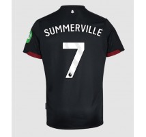 West Ham United Crysencio Summerville #7 Koszulka Wyjazdowa 2024-25 Krótki Rękaw