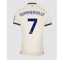 West Ham United Crysencio Summerville #7 Koszulka Wyjazdowa 2025-26 Krótki Rękaw