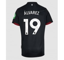 West Ham United Edson Alvarez #19 Koszulka Wyjazdowa 2024-25 Krótki Rękaw