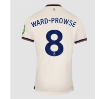West Ham United James Ward-Prowse #8 Koszulka Wyjazdowa 2025-26 Krótki Rękaw