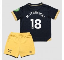 West Ham United Mateus Fernandes #18 Koszulka Trzecia dzieci 2025-26 Krótki Rękaw (+ krótkie spodenki)
