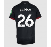 West Ham United Max Kilman #26 Koszulka Wyjazdowa 2024-25 Krótki Rękaw