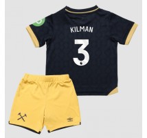West Ham United Max Kilman #3 Koszulka Trzecia dzieci 2025-26 Krótki Rękaw (+ krótkie spodenki)