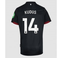 West Ham United Mohammed Kudus #14 Koszulka Wyjazdowa 2024-25 Krótki Rękaw