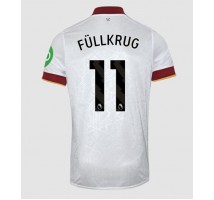 West Ham United Niclas Fullkrug #11 Koszulka Trzecia 2024-25 Krótki Rękaw