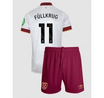 West Ham United Niclas Fullkrug #11 Koszulka Trzecia dzieci 2024-25 Krótki Rękaw (+ krótkie spodenki)