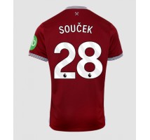 West Ham United Tomas Soucek #28 Koszulka Podstawowa 2025-26 Krótki Rękaw