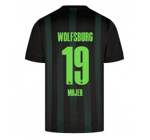 Wolfsburg Lovro Majer #19 Koszulka Wyjazdowa 2024-25 Krótki Rękaw