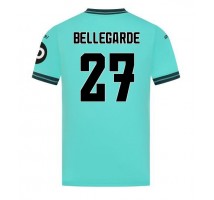 Wolves Jean-Ricner Bellegarde #27 Koszulka Wyjazdowa 2025-26 Krótki Rękaw